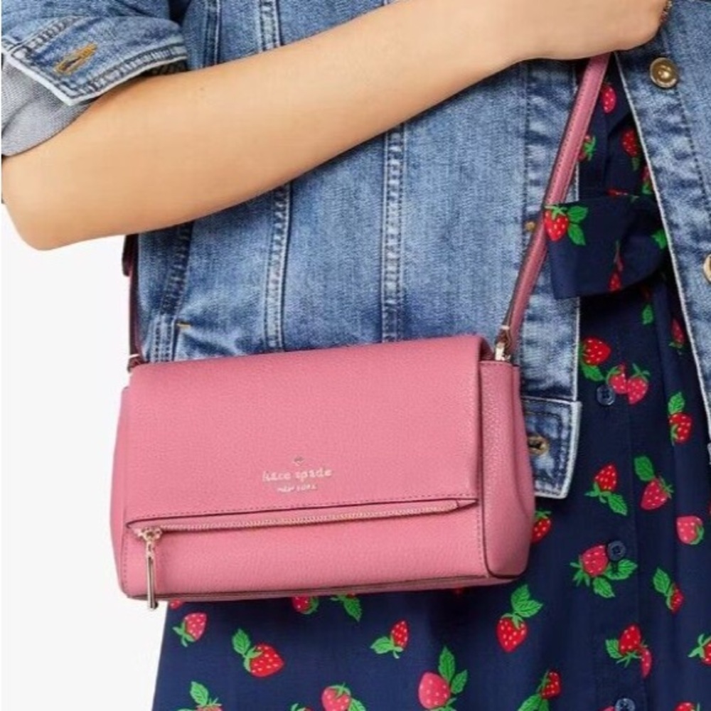 Kate Spade Leila Mini Zip Crossbody Bag NWT - Picture 4 of 9